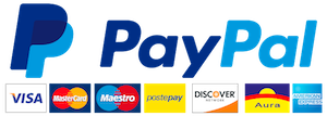 Paga con Paypal e carte